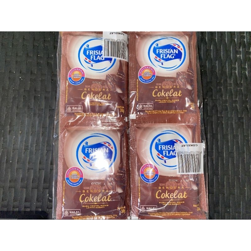 

FRISIAN FLAG SACHET COKELAT 38g (1 RENCENG)