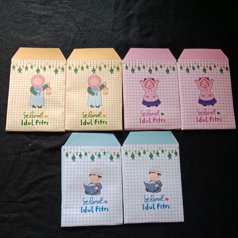 

Angpau Estetik, amplop lebaran isi 12 pcs, AMPLOP CUSTOM, amplop murah