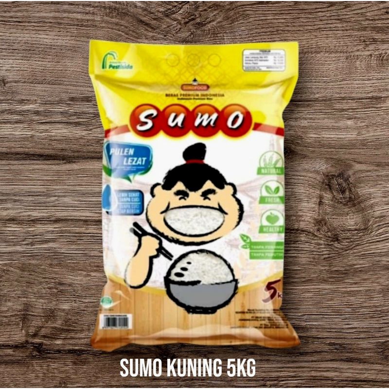 

BERAS SUMO KEMASAN KUNING 5KG