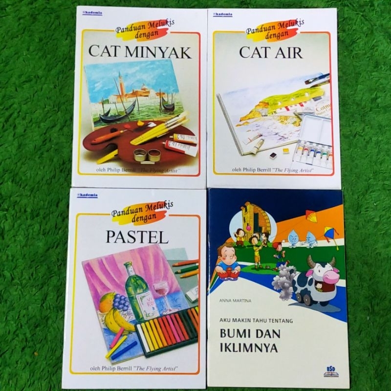 

ORIGINAL BUKU PENGETAHUAN PANDUAN MELUKIS DENGAN CAT MINYAK CAT AIR PASTEL AKU MAKIN TAHU TENTANG BUMI DAN IKLIMNYA