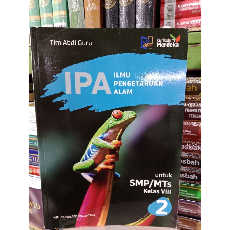 IPA SMP kls 8 Kurikulum Merdeka Erlangga