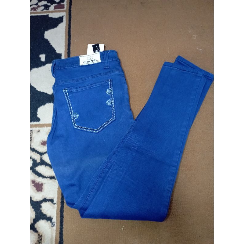 Celana reject jeans wanita celana denim wanita