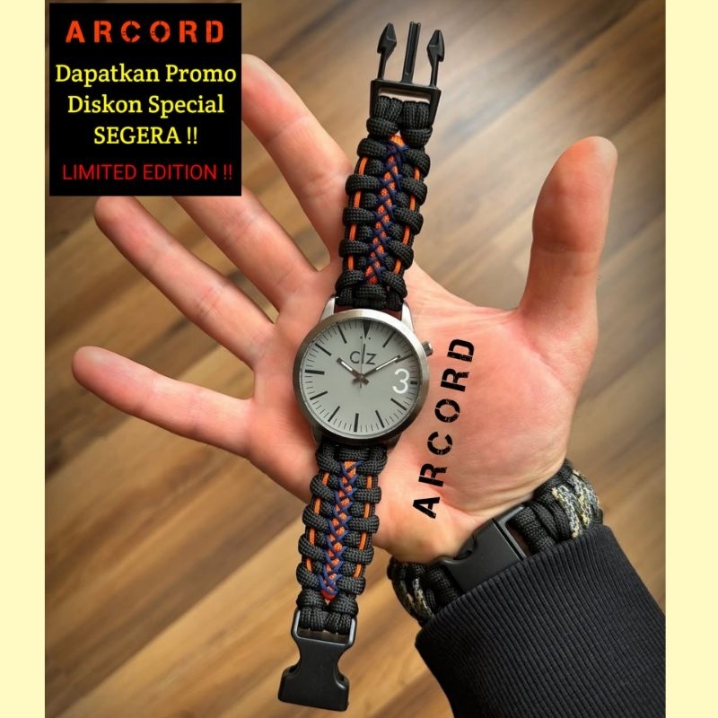 Tali Jam Tangan Paracord Universal Strap Jam Tangan Paracord Custom Tali Jam Paracord Tali Jam Tanga