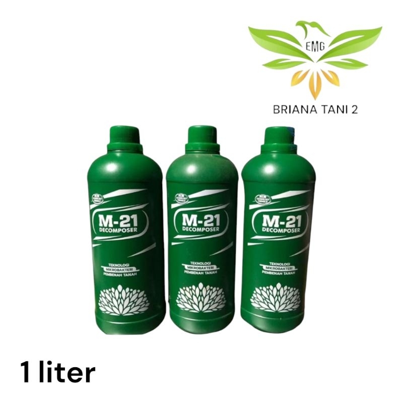 M21 Dekomposer - Pupuk Pembenah Tanah - Pupuk Tanah - Pupuk Penyubur Tanah -, Mikroba 3X lebih banya
