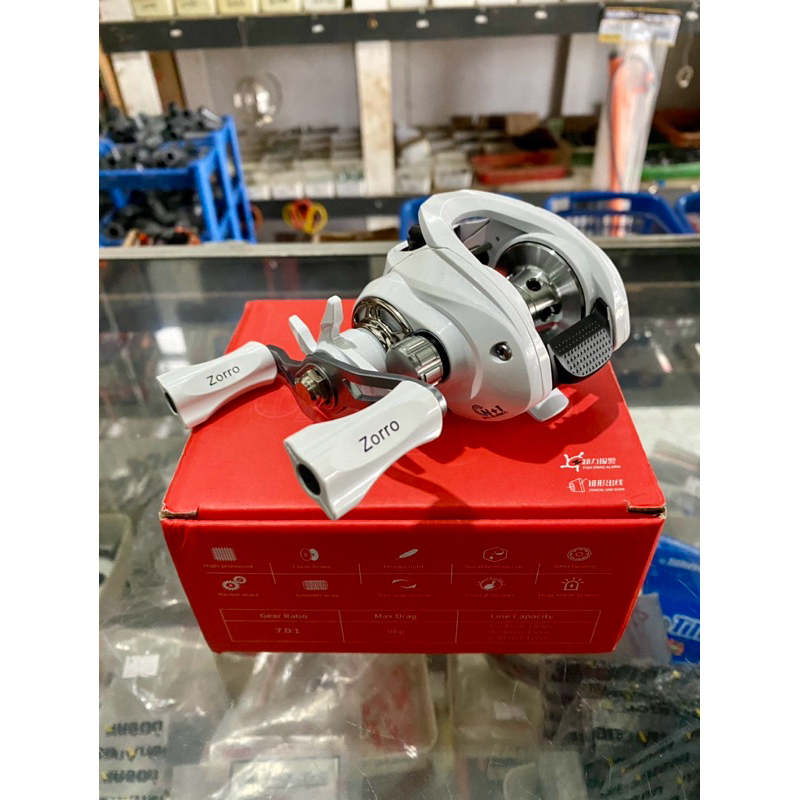 Reel Bc Zorro Superior sudah Drag Clicker