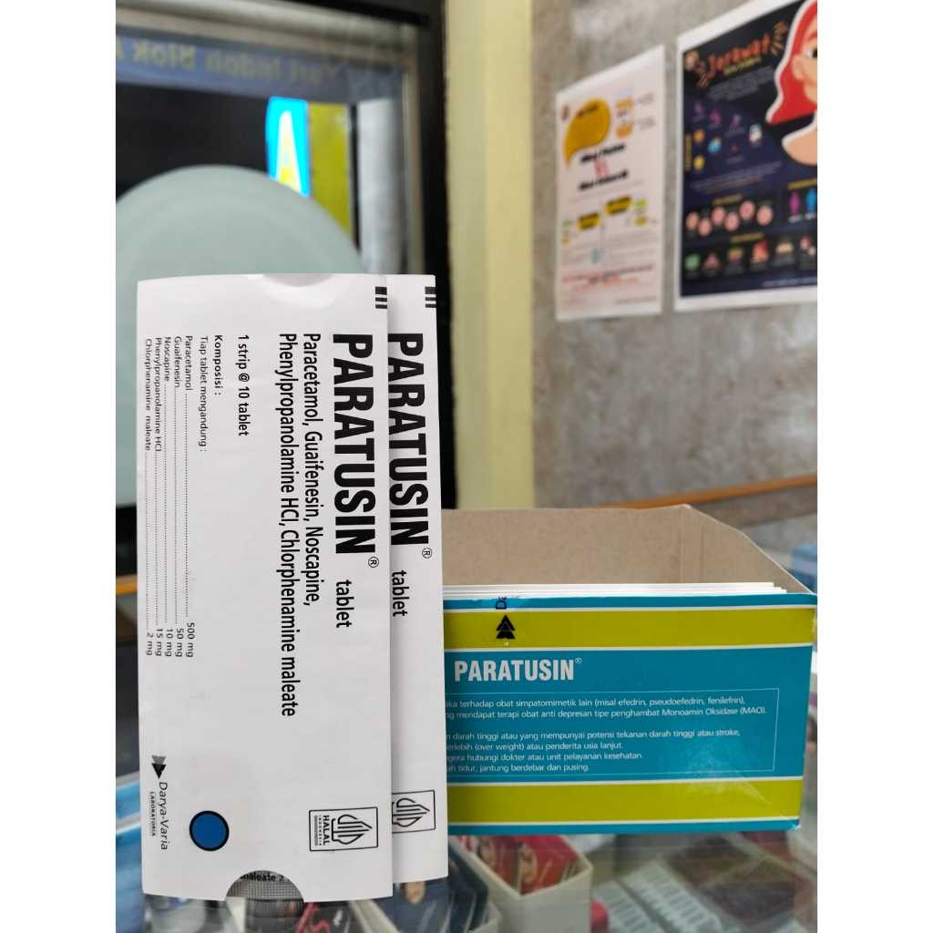 Paratusin 10 Tablet Obat Batuk Pilek