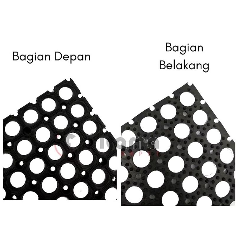 Kesed ringmat, kesed kompos, kesed karet lubang, kesed kamar mandi