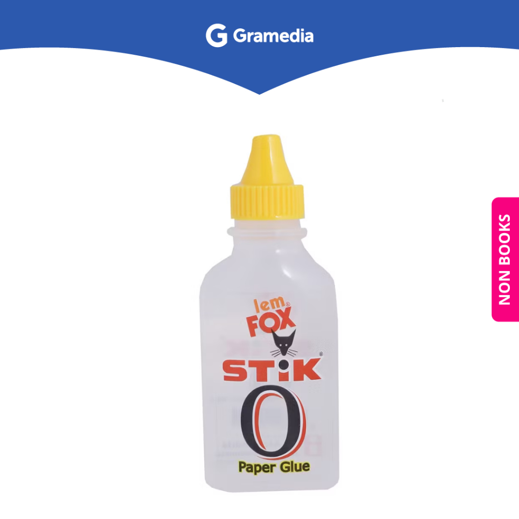 

Gramedia Surabaya - FOX LEM STIK O 60 GR PAPER GLUE