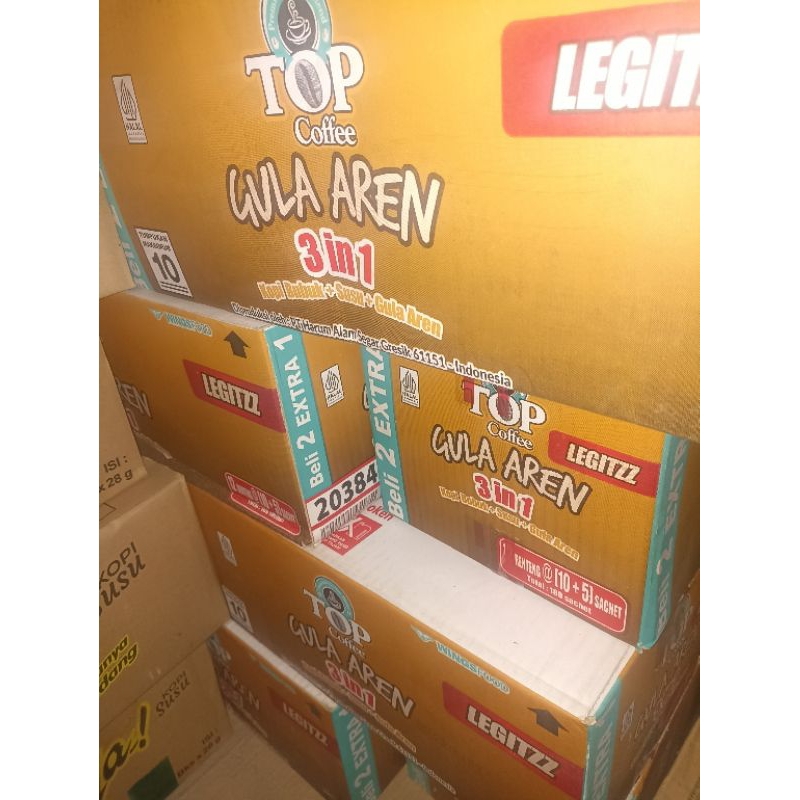 

Top Coffee Gula Aren Legitizz 3in1 Beli 2extra1 12x10+5