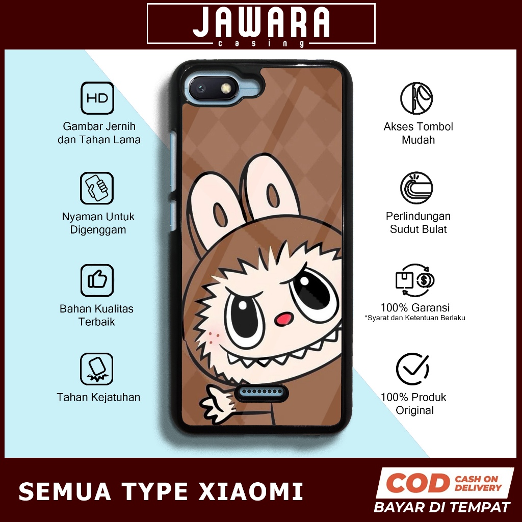 Case Redmi 6A Casing Redmi 6A [LBBU] Premium Case Glossy Case Hp Xiaomi Jawara Casing Hp Redmi 6A Cu