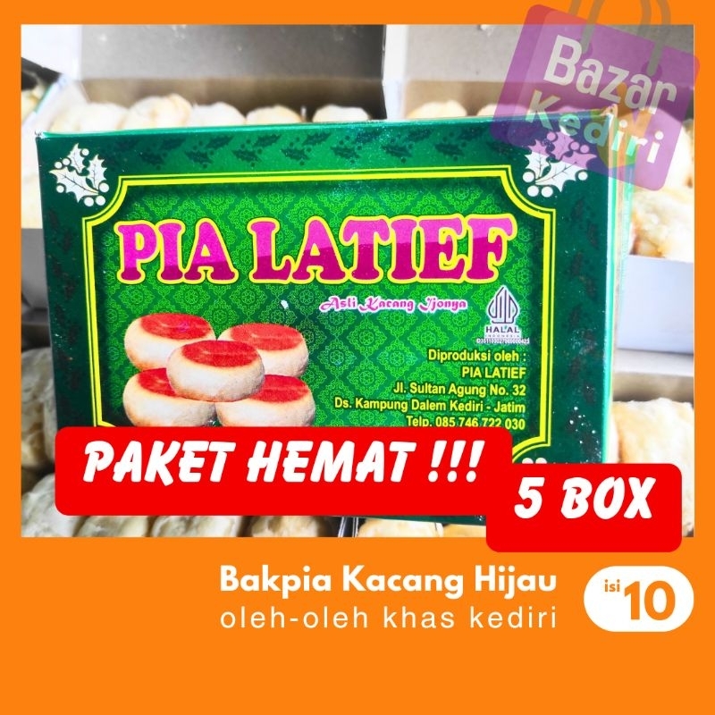 

Paket Hemat Bakpia Kacang Hijau Latief