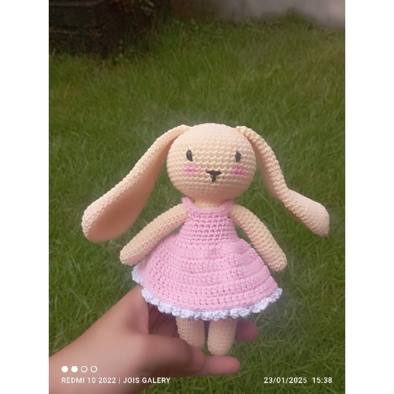 BUNNY || boneka rajut || boneka bunny || boneka kelinci