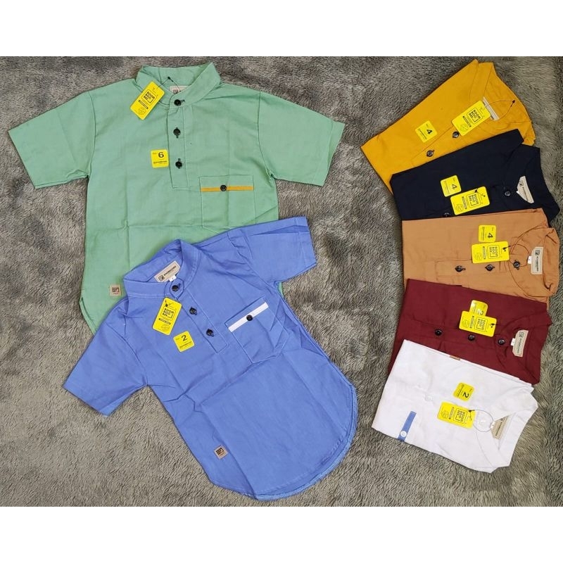 BAJU KURTA ANAK BOOMBOOBEE USIA 2-9TAHUN
