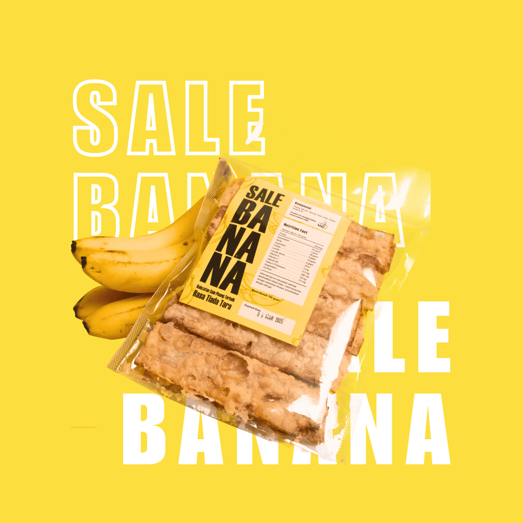 

Sale Pisang Original 180 gram - Keripik Pisang Sale - Pisang Sale Lidah - Sale Banana