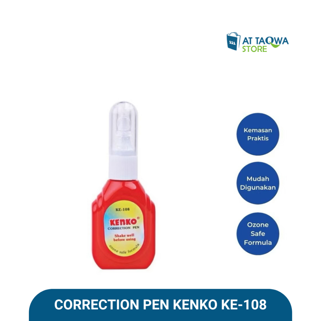 

Correction Pen Kenko KE-108 Tipe X Kecil