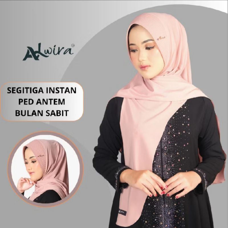Alwira  Haura Pet Segitiga Instan Jersey Premium