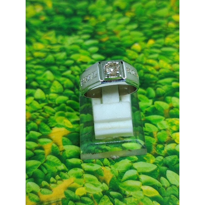 Cincin pria berlian banjar eropa