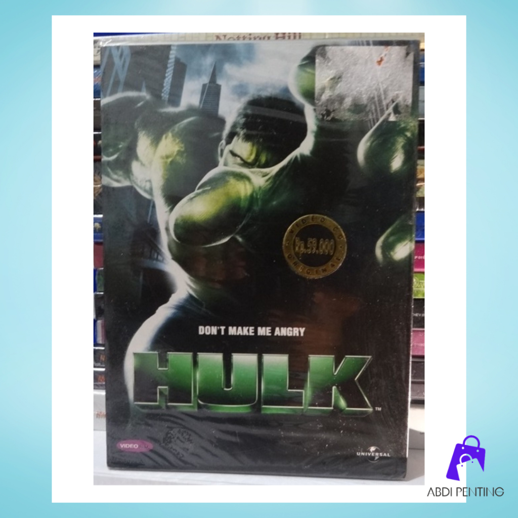 VCD FILM  HULK - Segel