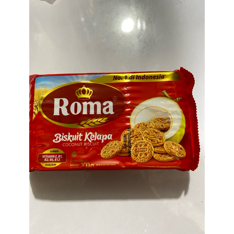 

Roma kelapa biskuit
