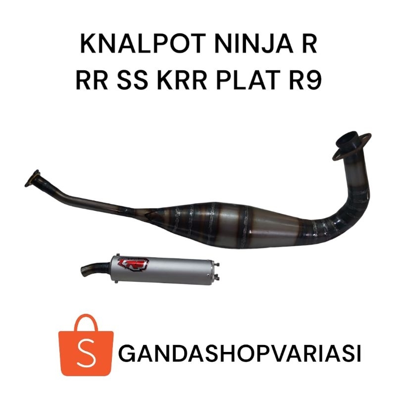 Knalpot Ninja R9 untuk ninja R RR SS KRR ( BISA COD )