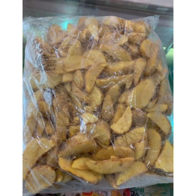 

[BEST SELLER] Keripik Potato Wedges Asli Malang