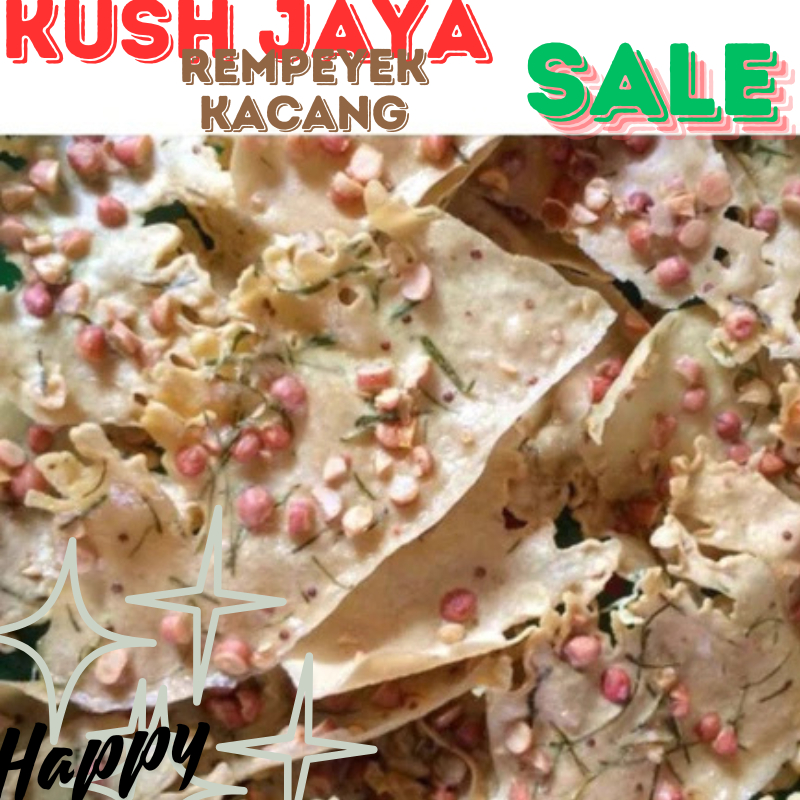 

Rempeyek Kacang Tanah Super Gurih Reyah