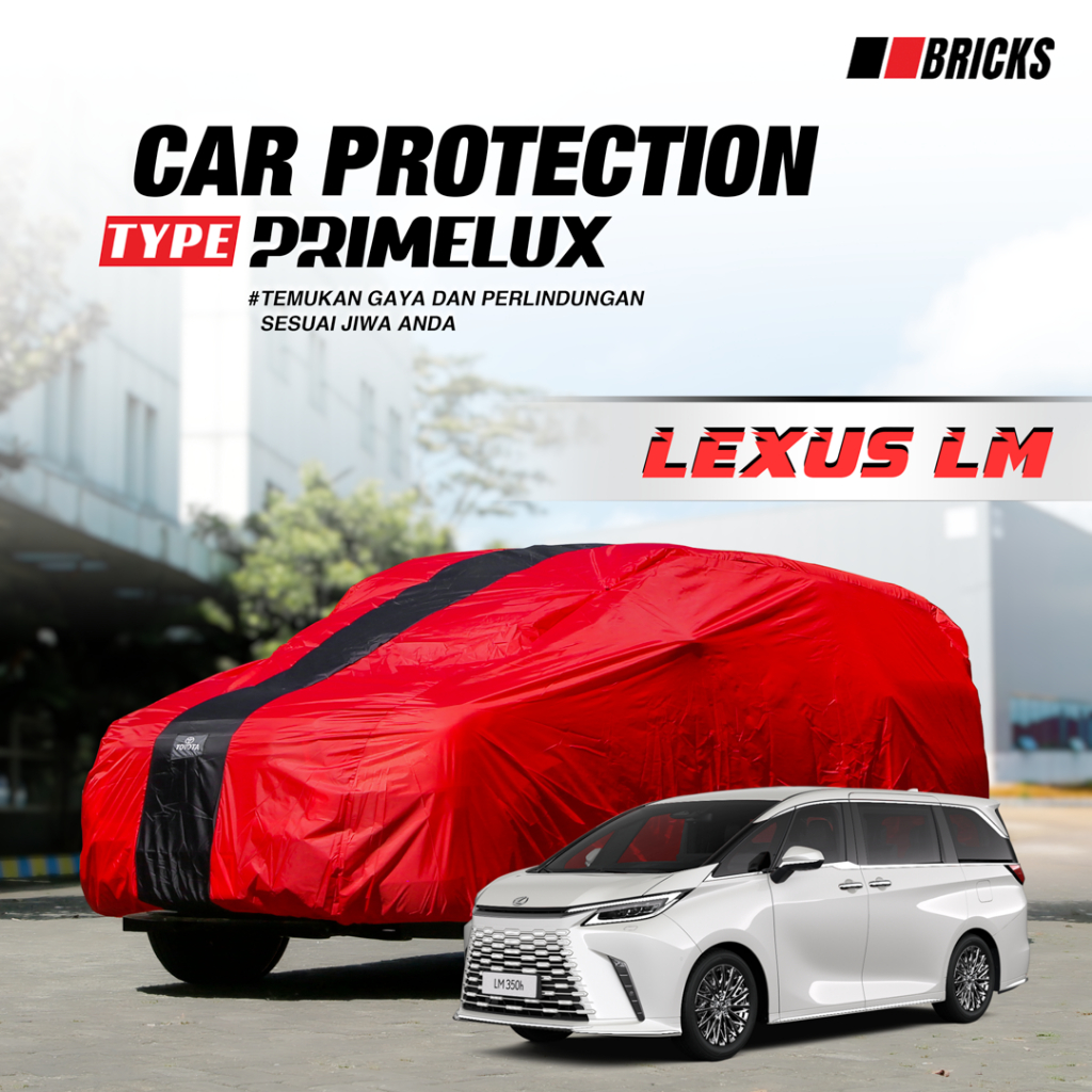 Cover Mobil LEXUS LM Sarung Mobil Lexus LM Body Cover All New Lexus Tipe Super Warna
