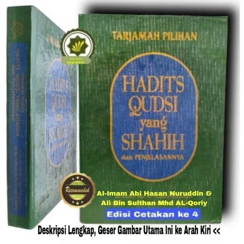 Buku TERJEMAH PILIHAN HADITS QUDSI Yang SHAHIH dan PENJELASANNYA Hadis QUDSI Kumpulan Hadist Sahih H