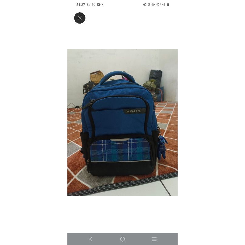 tas sekolah hazzys