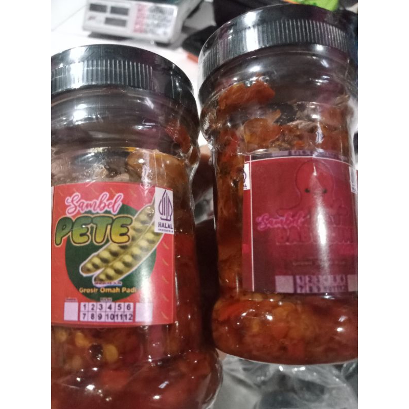 

sambal Pete Wonogiri kemasan botol 150 ml