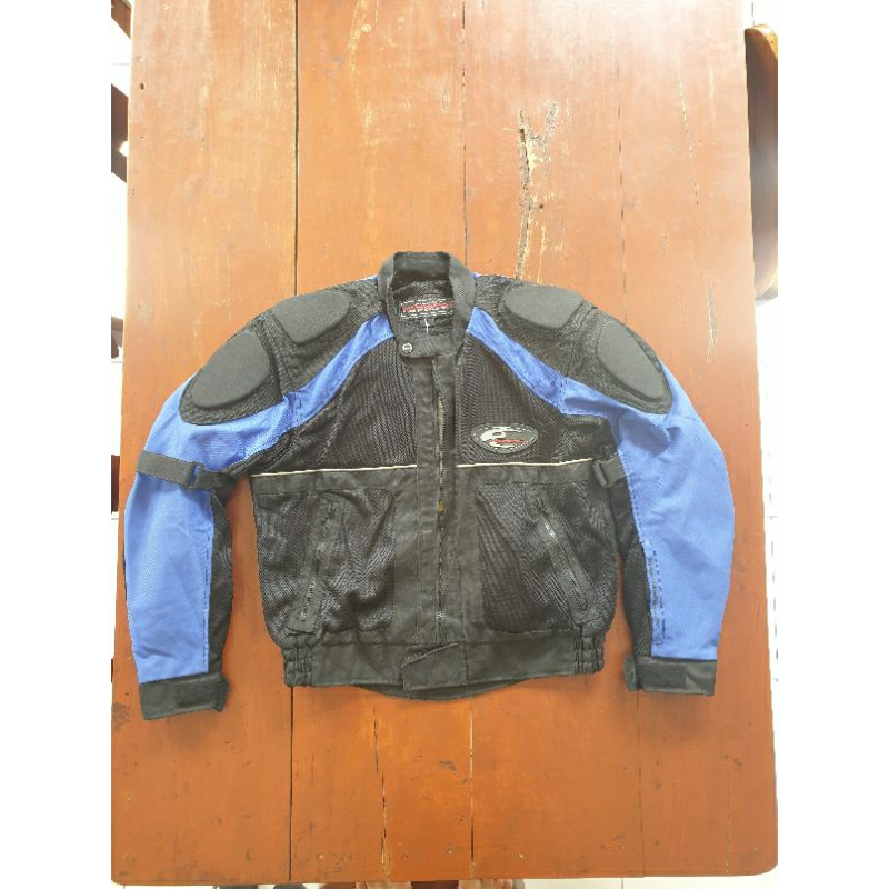 KOMINE JACKET TOURING JACKET MOTOR CLASSIC SPORT ORIGINAL MADE IN TOKYO JAPAN BARU