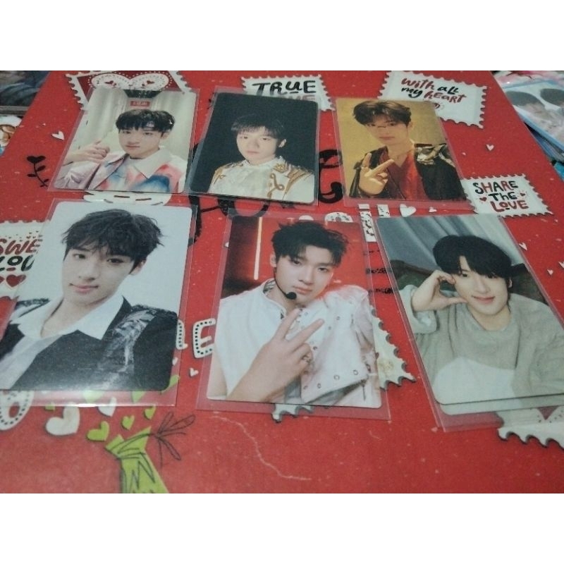 (HARGA TAKE ALL 6 PC, HARGA SATUAN CHAT YA) PHOTOCARD OFFICIAL TF FAMILY GEN 3 SOLO VERS (ZHANG JUNH