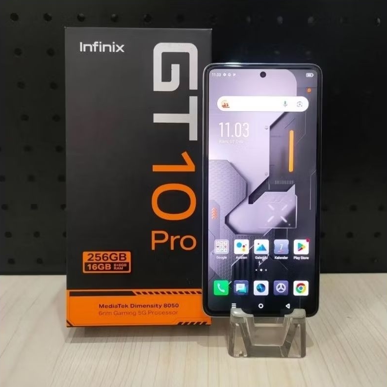 INFINIX GT 10 PRO 5G 8/256 SECOND FULLSET ORI