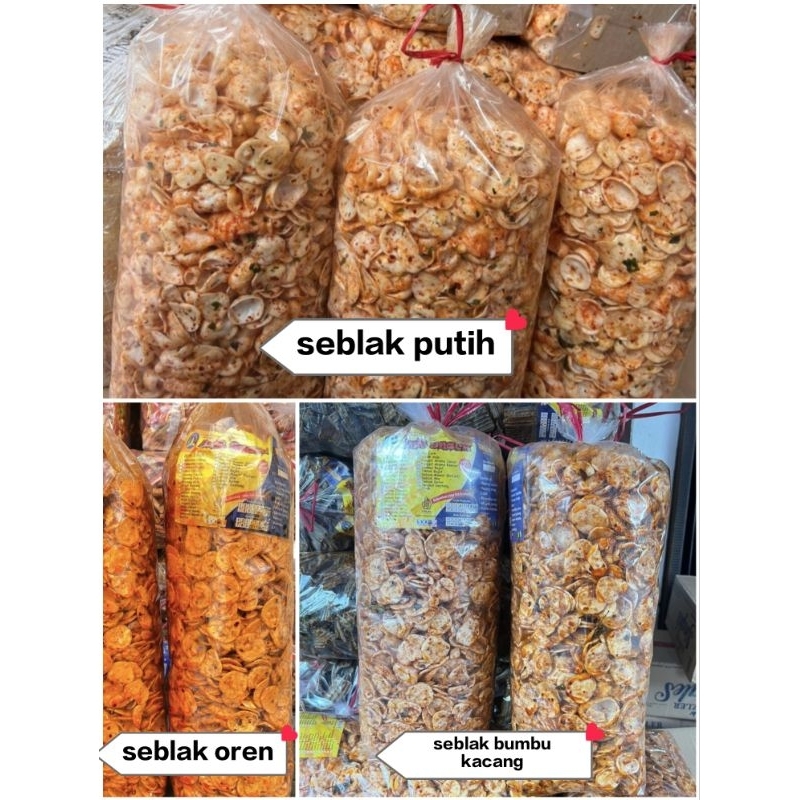 

Seblak Putih - kerupuk pedas - seblak bumbu kacang - kerupuk oren - kerupuk seblak