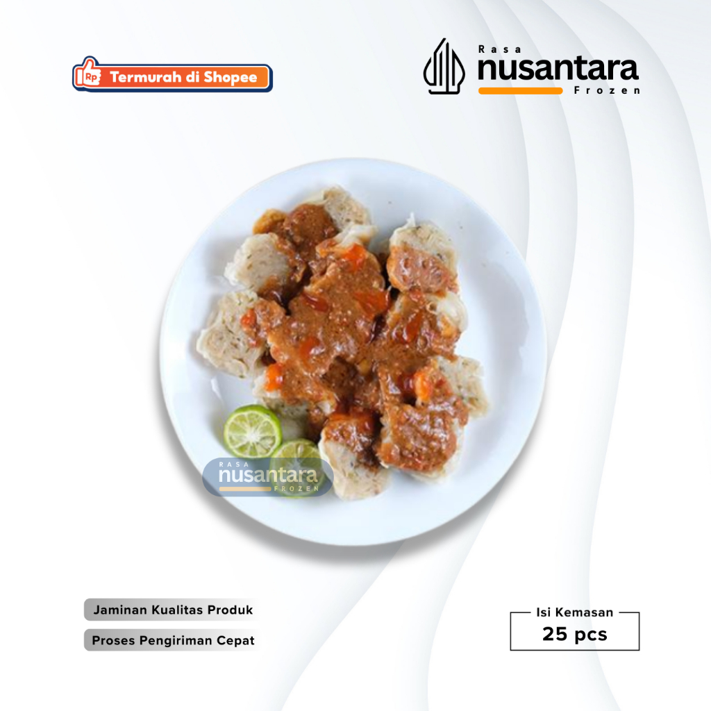

Dimsum 49 | Siomay Bumbu Kacang Isi 25 Pcs Halal Frozen
