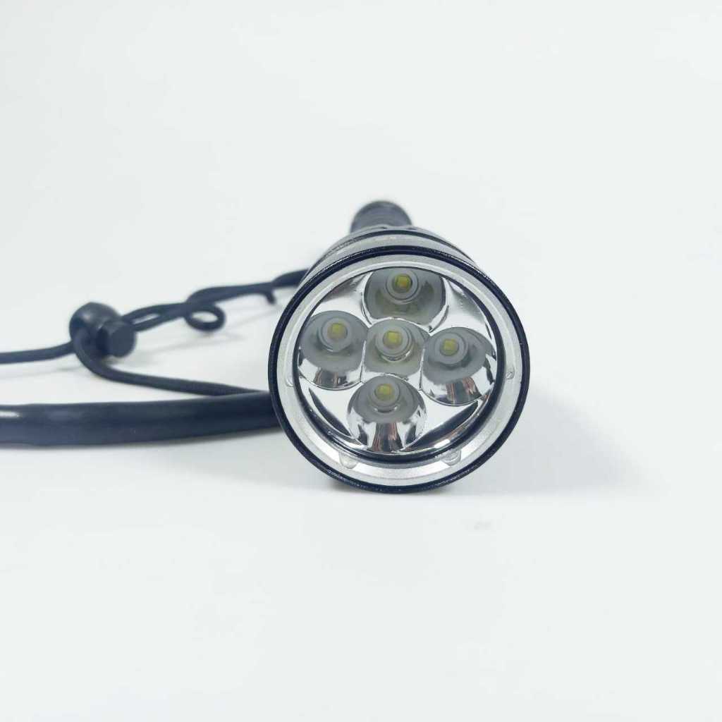 Baru Senter Selam Anti Air Tahan 20 Jam Super Terang / Senter Diving