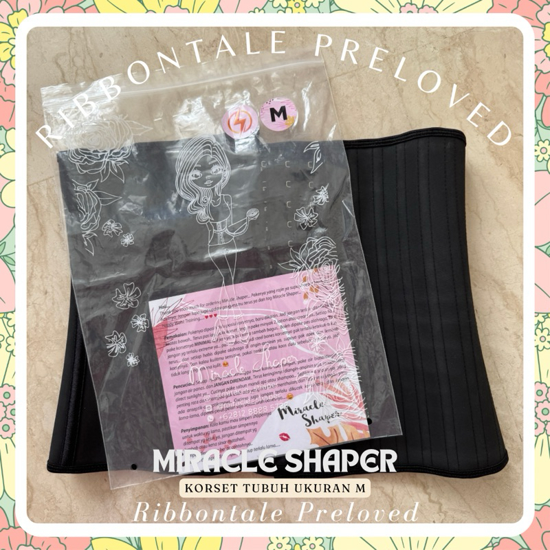 PRELOVED Size M Miracle Shaper Korset 9 Bones