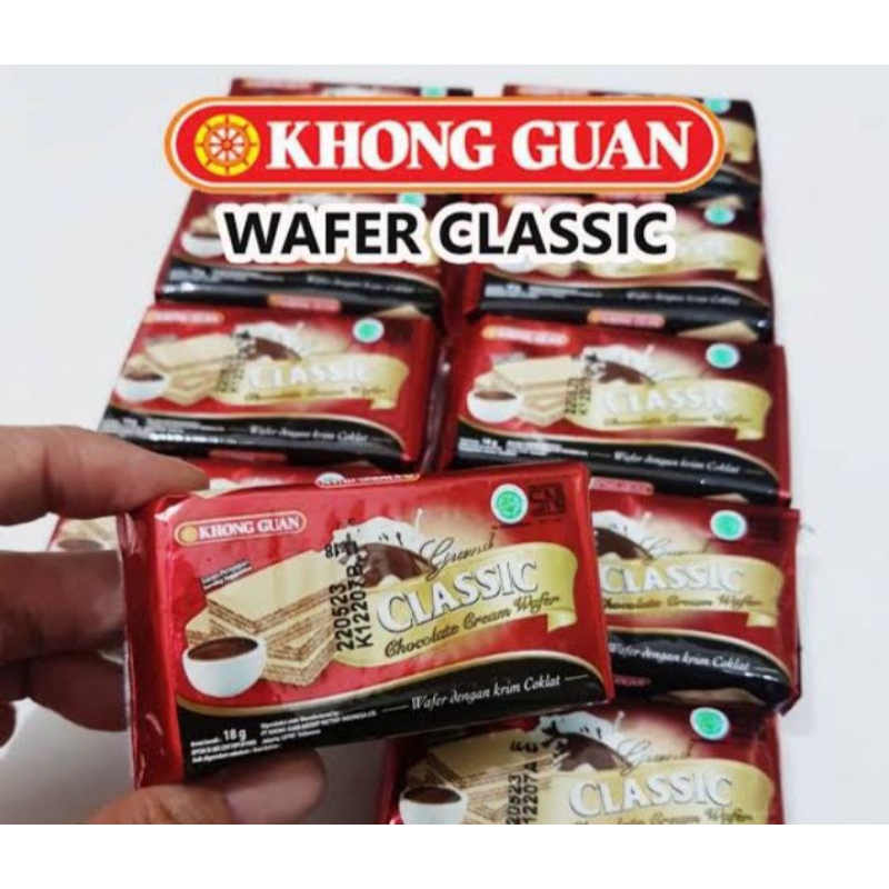 

KHONG GUAN CLASSIC 1 PAK ISI 10 PCS