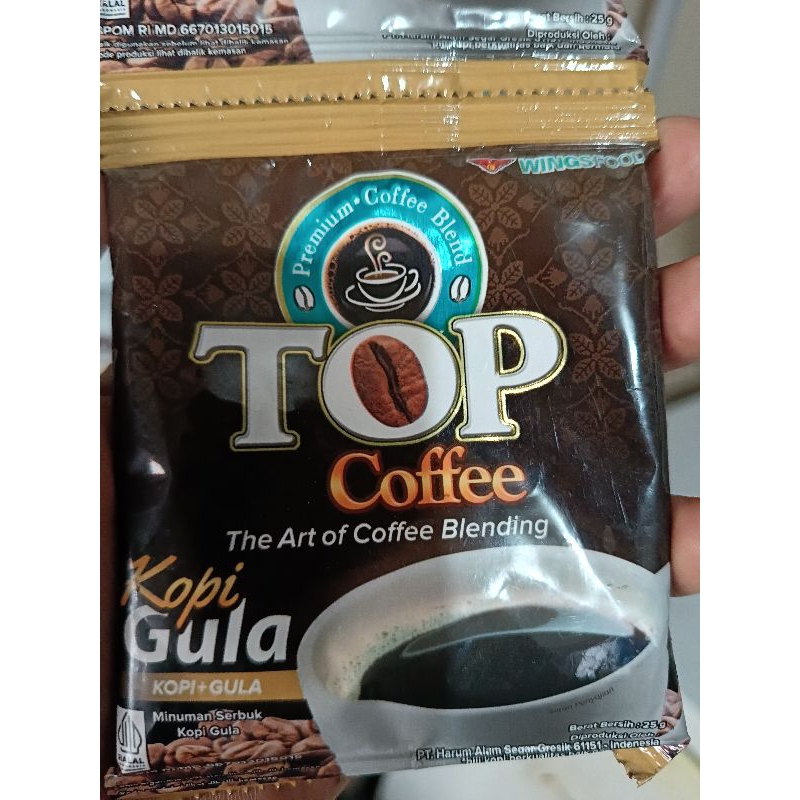 

top kopi coffee gula 1 rtg