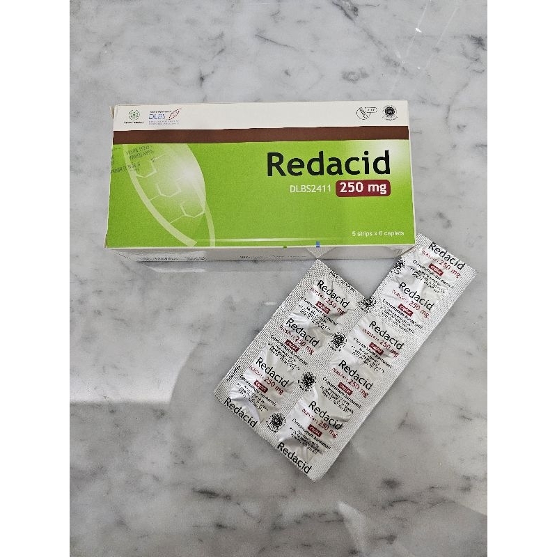 REDACID 250MG Obat Herbal Asam Lambung [29 tablet]