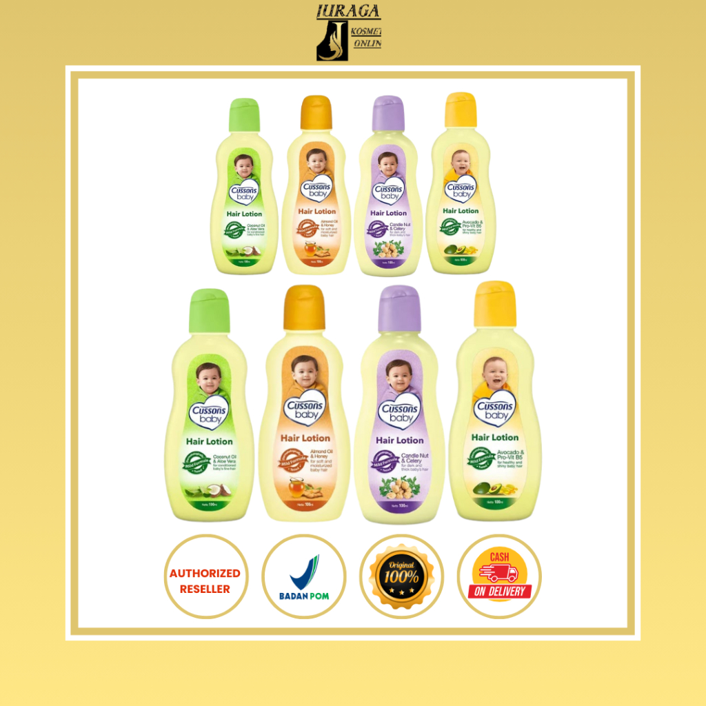 CUSSONS Hair Lotion 100+100 ml dan CUSSONS Hair Lotion 50+50 ml