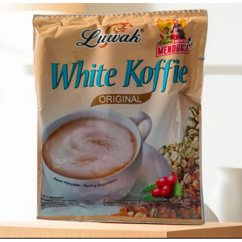 

(COD) Kopi Luwak White Original 10gram isi 10 Sachet