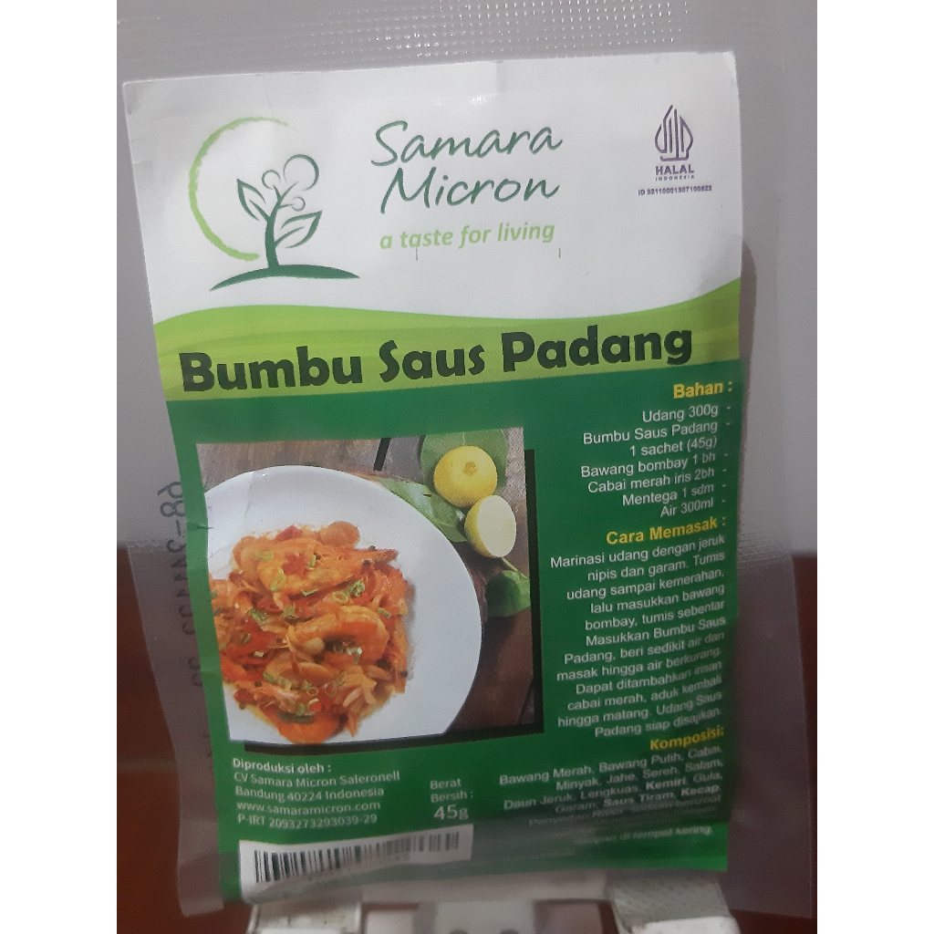 

Bumbu Saus Padang