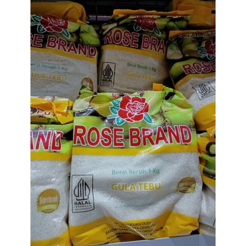 

Promo Gula Putih Pasir Rose Brand kristal putih kemasan 1 kg