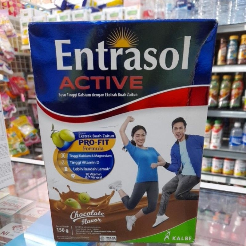 

Entrasol aktif 150g coklat