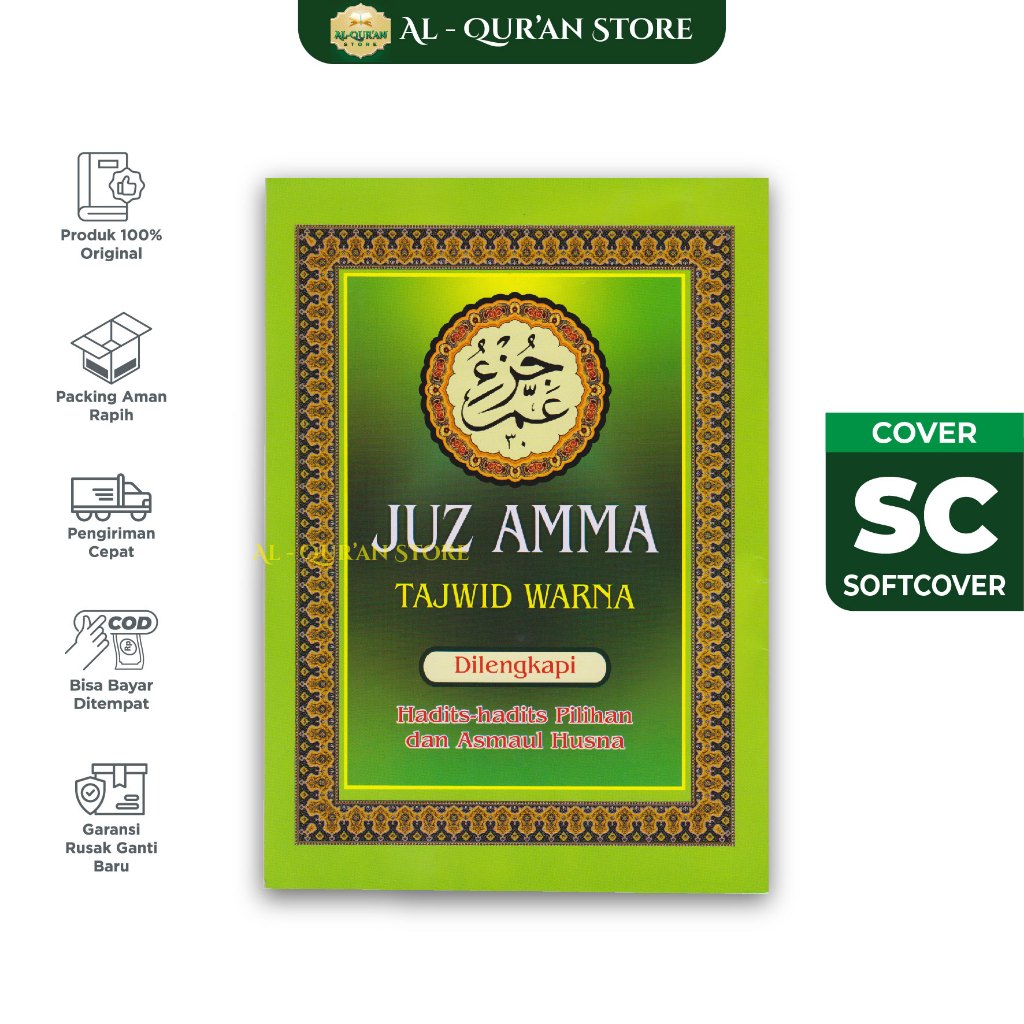 [PROMO] Juz Amma Jumbo – Juz Amma Tajwid Warna- Juz Amma Besar (plus) Hadits Pilihan & Asmaul Husna