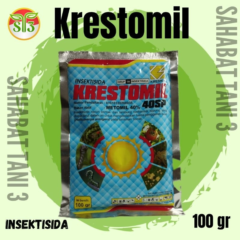 KRESTOMIL 40SP 100Gram | Toko Obat Pertanian | Insektisida metomil