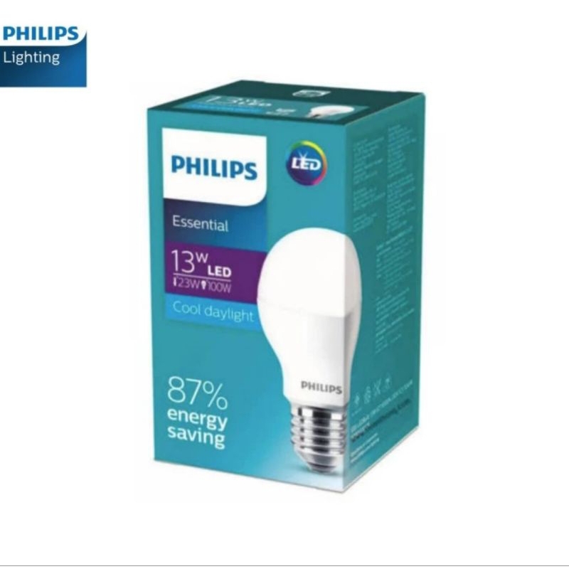 Lampu Philips Essential 13 Watt | Philips LED Essential 13 W - Philips Bulb LED 13 W