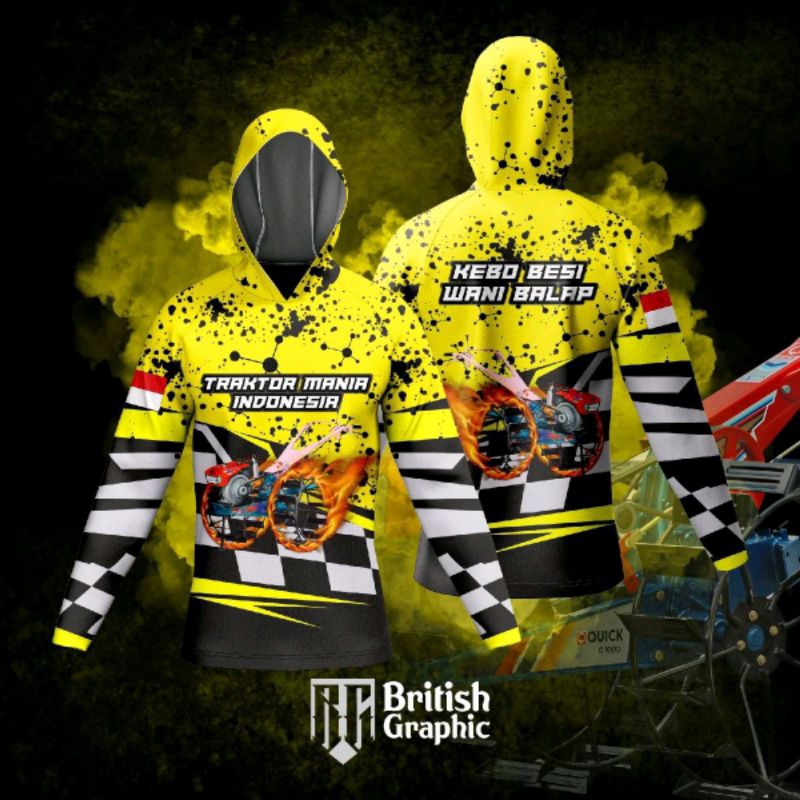 Jersey Traktor Kebo Besi • jersey traktor • kaos petani driver traktor •