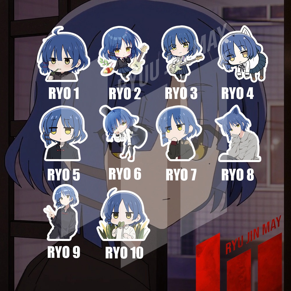 Sticker Anime - Bocchi the Rock - Ryo Yamada